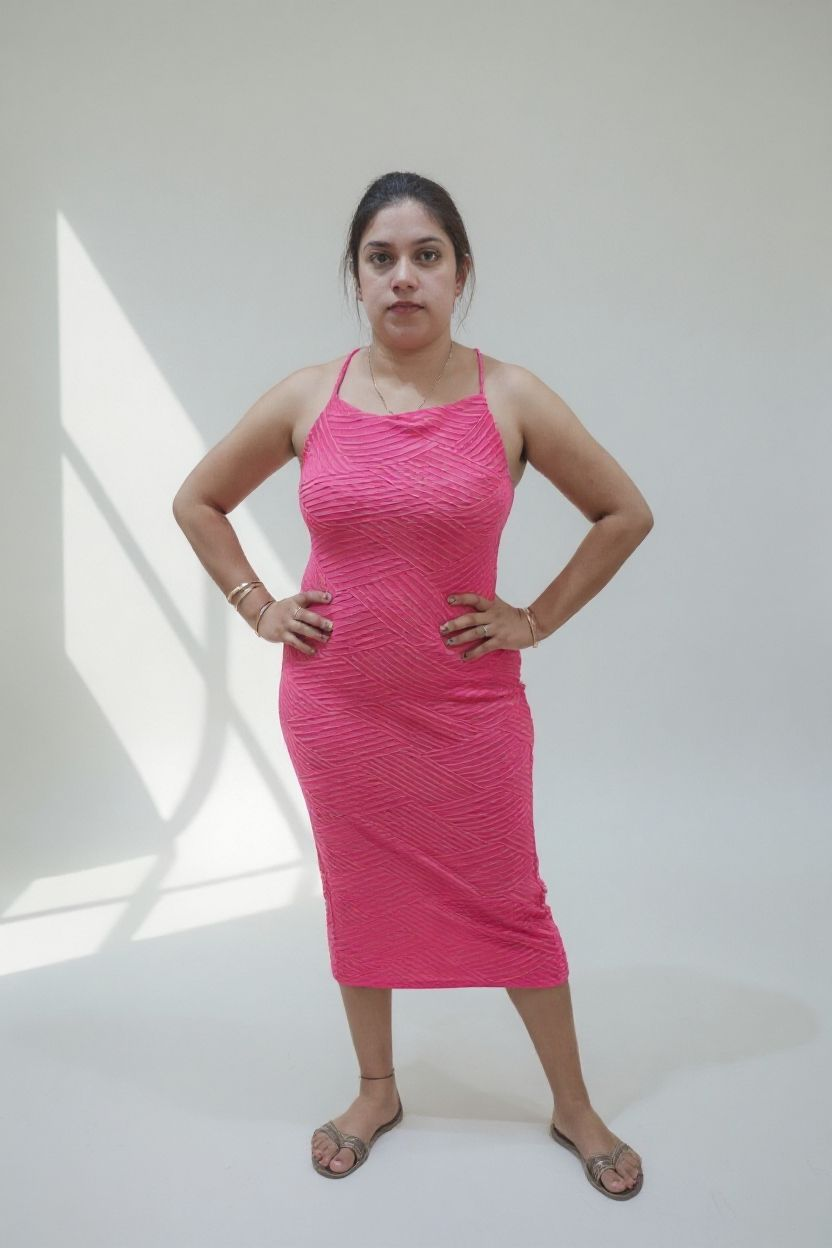 Stretch Dress - Pink