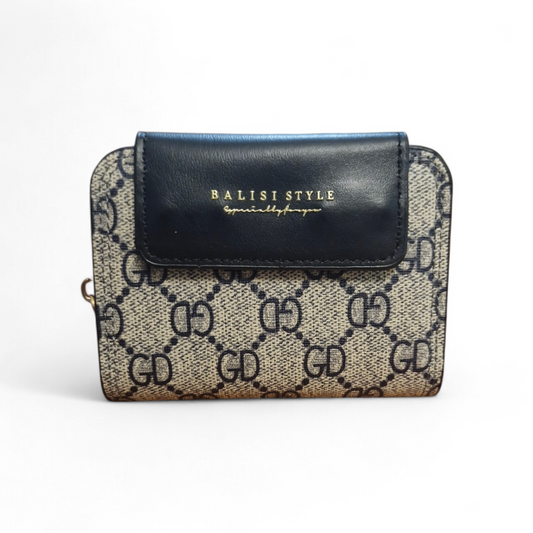 Compact Patterned Purse / Mini Wallet