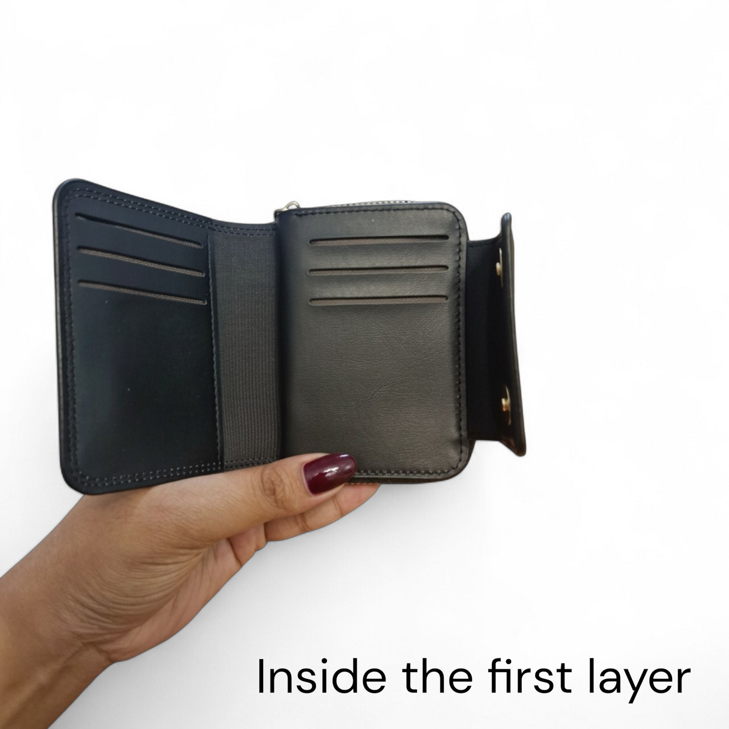 Elegant Multi-Compartment Hand Wallet