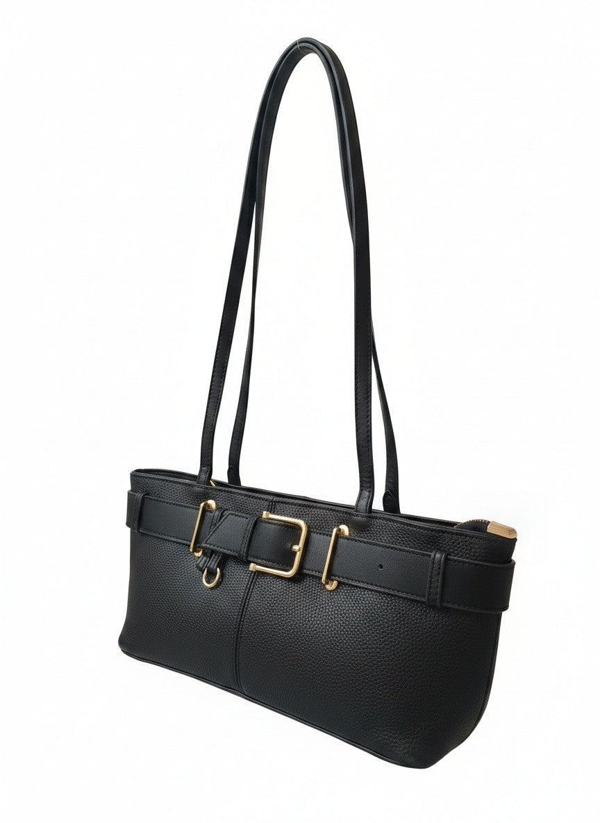 👜 Classic Buckle Shoulder Bag