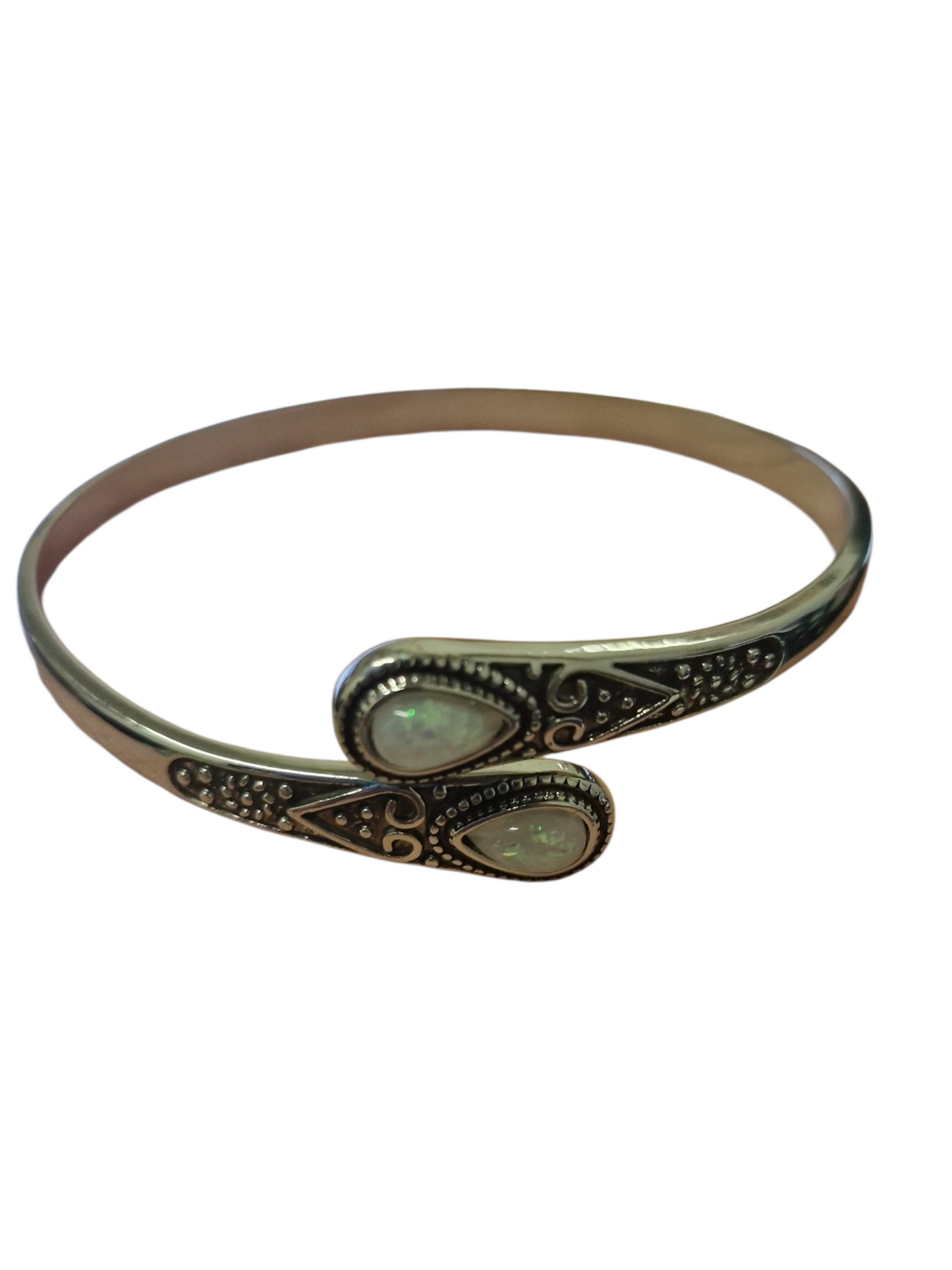 Mosaic agate bracelet