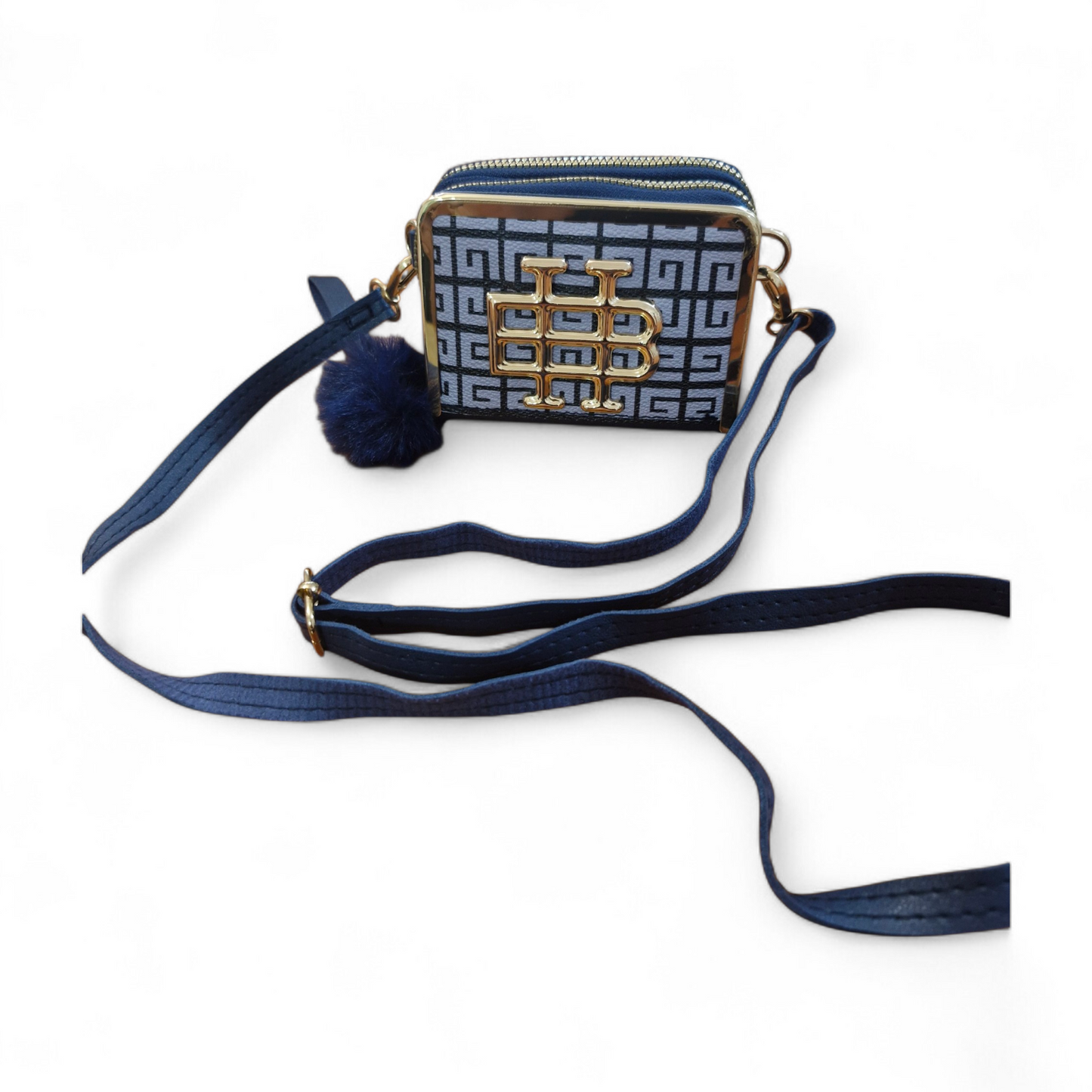 Compact crossbody wallet-style bag