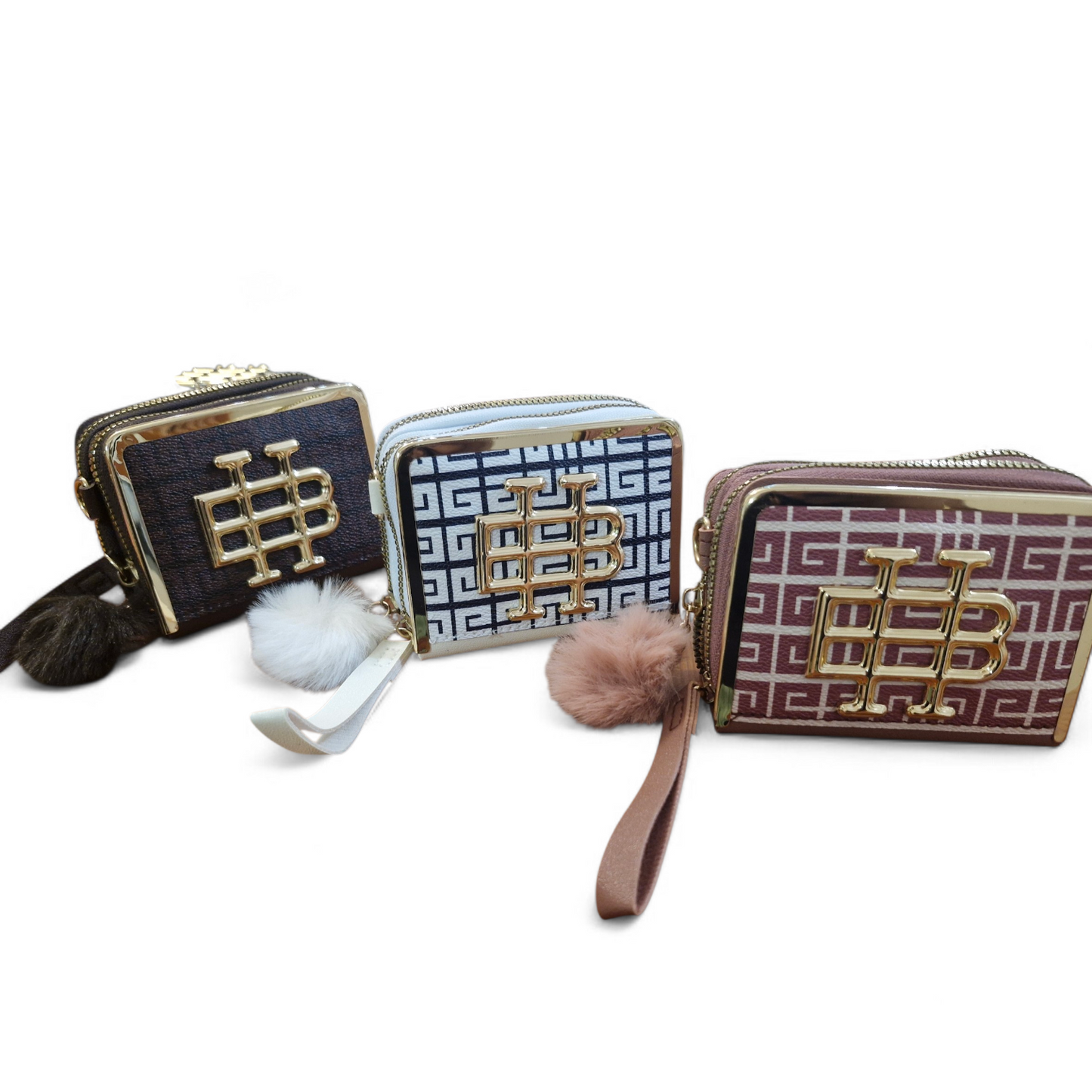 Compact crossbody wallet-style bag