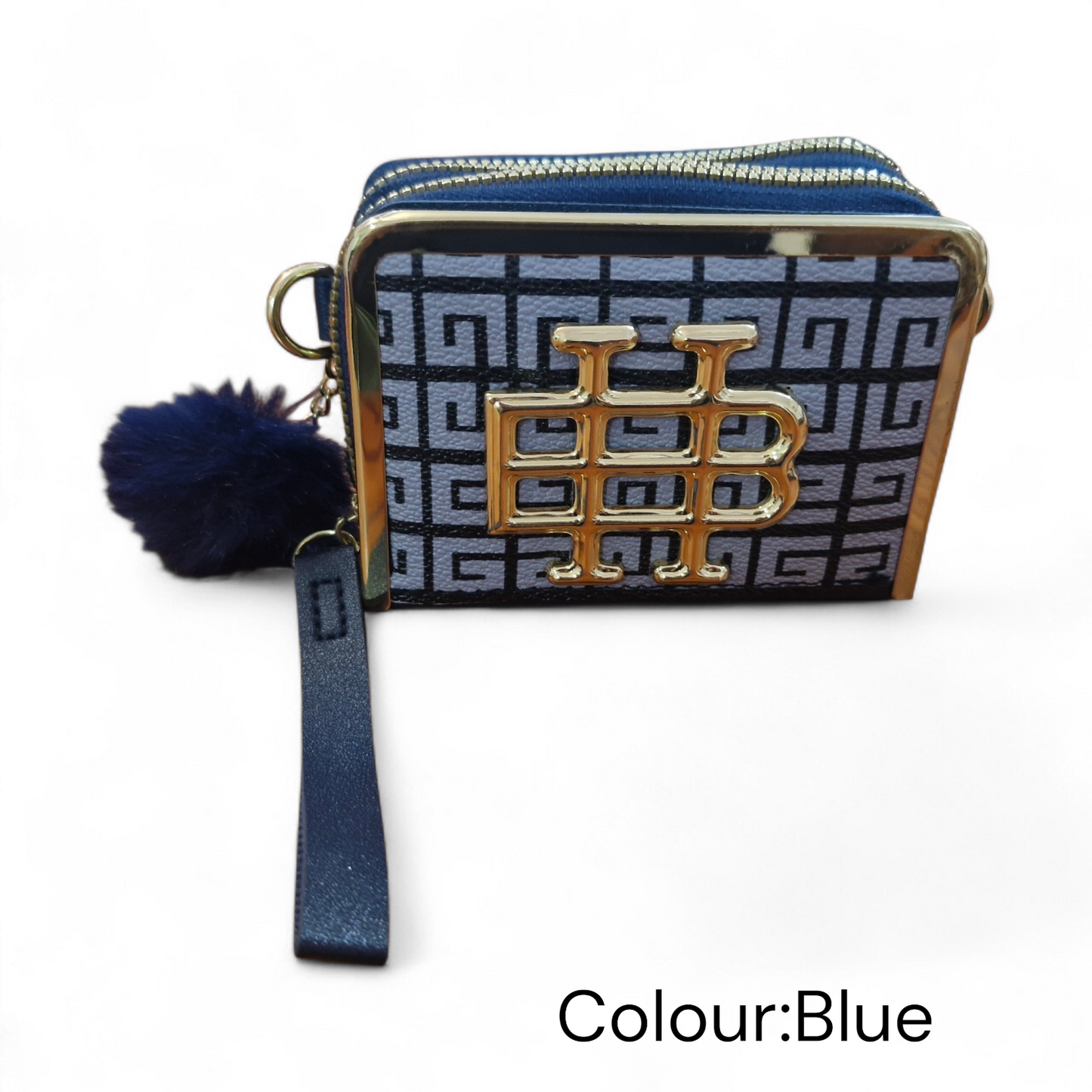 Compact crossbody wallet-style bag