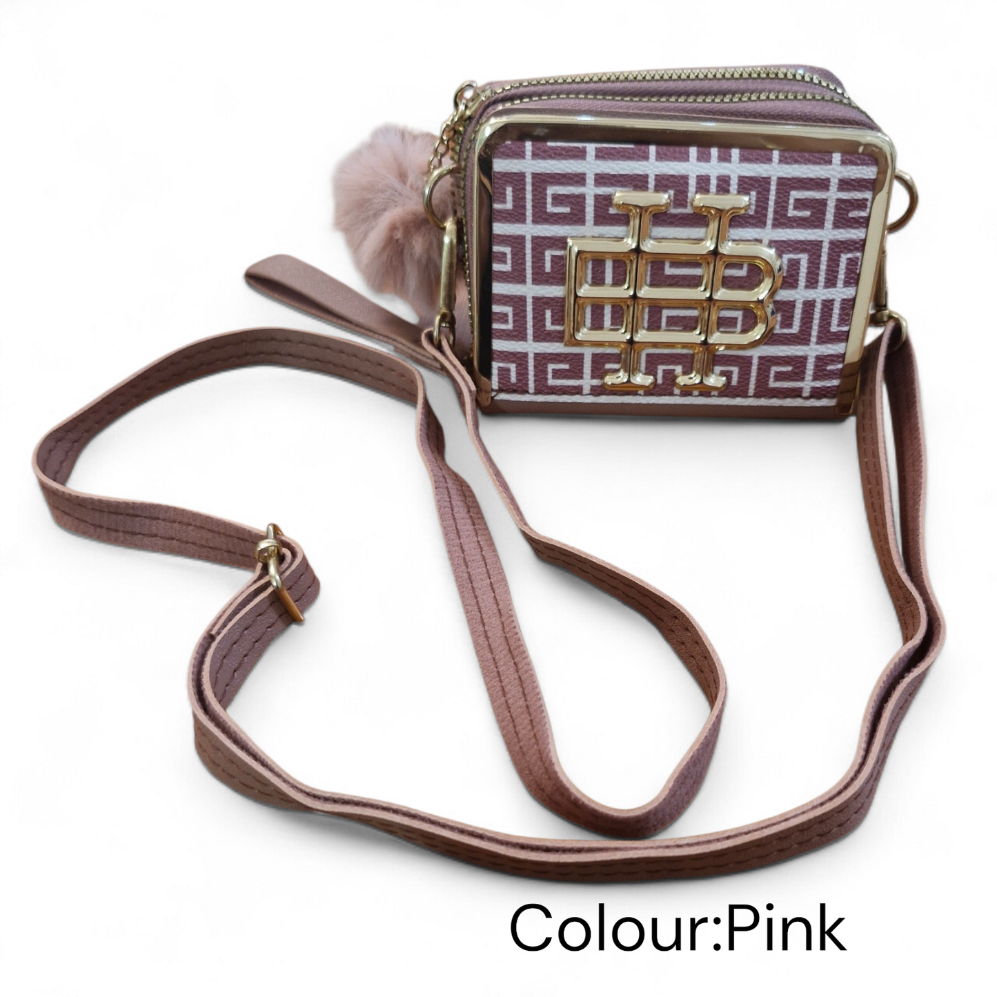 Compact crossbody wallet-style bag