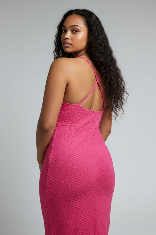 Stretch Dress - Pink