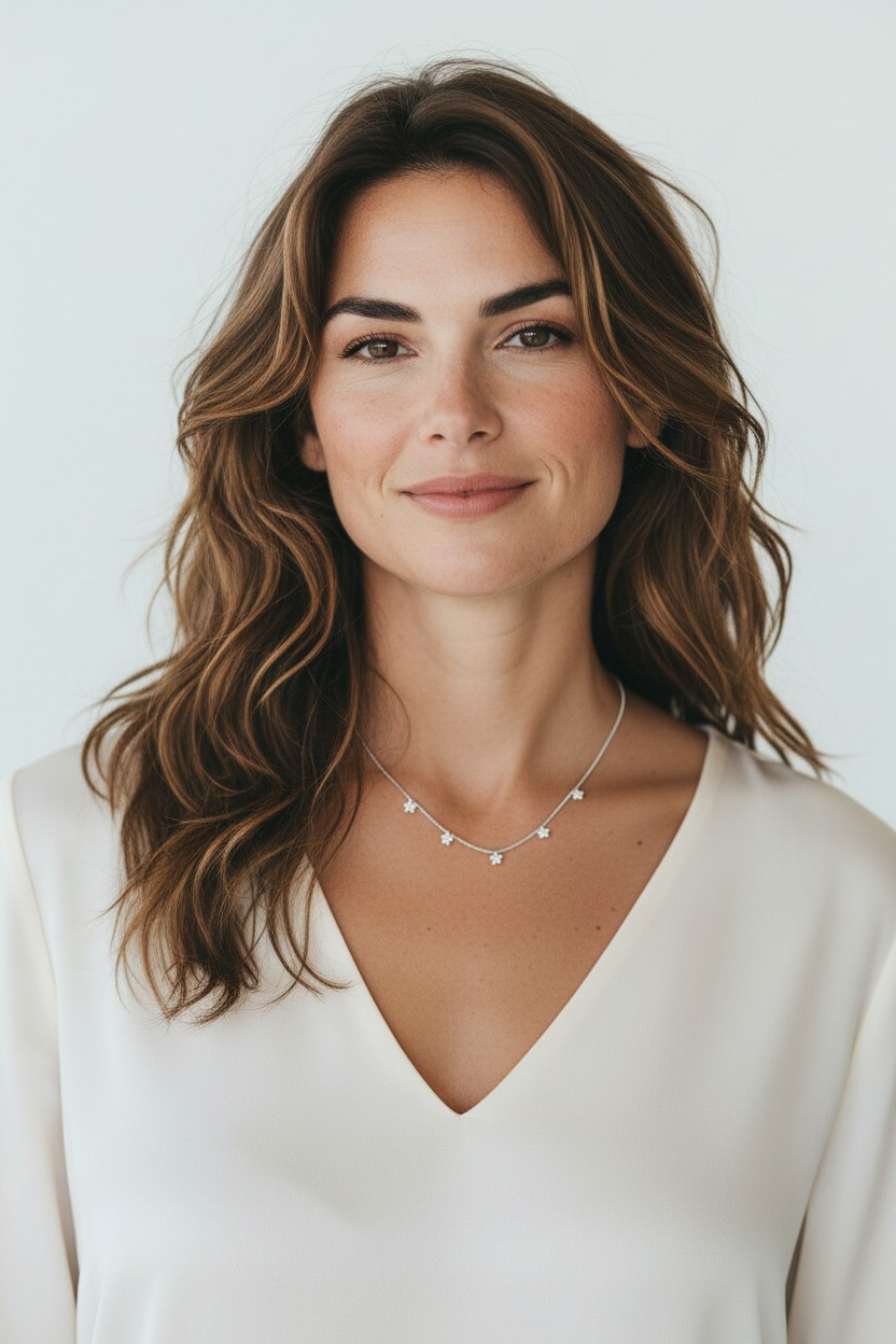 Delicate Silver Clover Charm Necklace