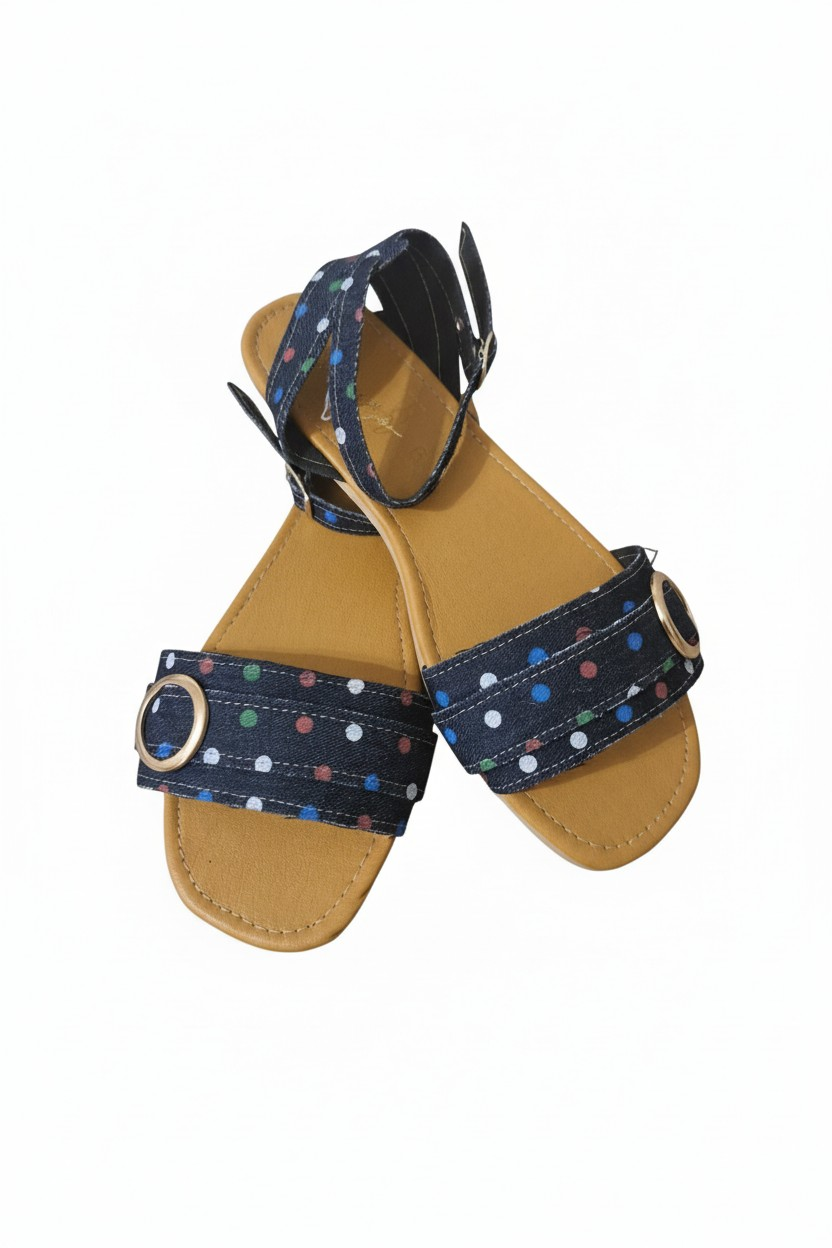 Naazo Polka Dot Ankle Sandal