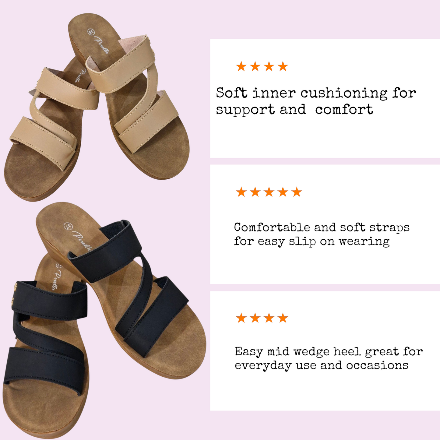 Perella Pink Sandal