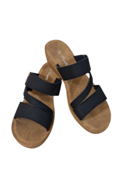 Perella Black Sandal