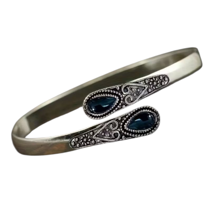 Mosaic agate bracelet