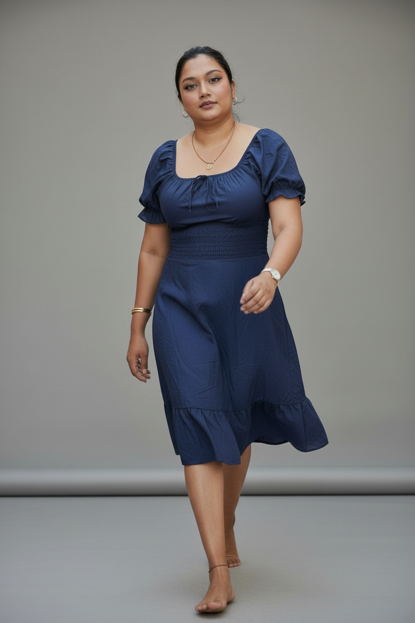 Navy Summer Dress